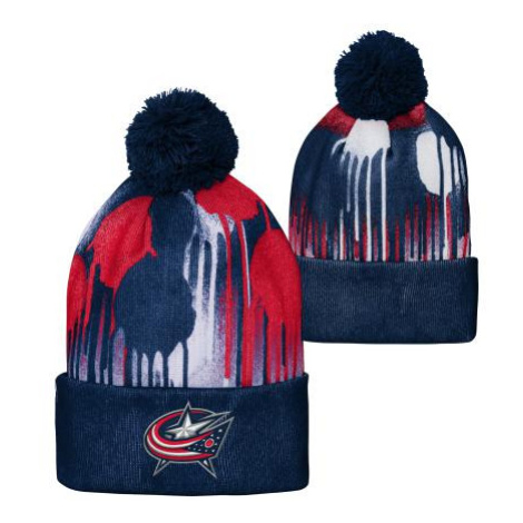 Columbus Blue Jackets detská zimná čiapka Paint Splatter Cuffed