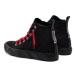 Off-White Plátenky Mid Top Vulcanized Canvas IA119S22LEA0011010 Čierna