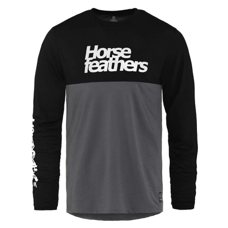 Horsefeathers Fury Ls Bike T-Shirt Black/ Castlerock