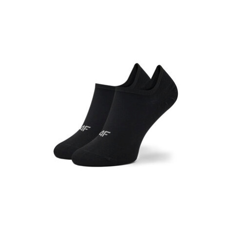 4F Súprava 3 párov členkových dámskych ponožiek H4Z22-SOD301 Čierna