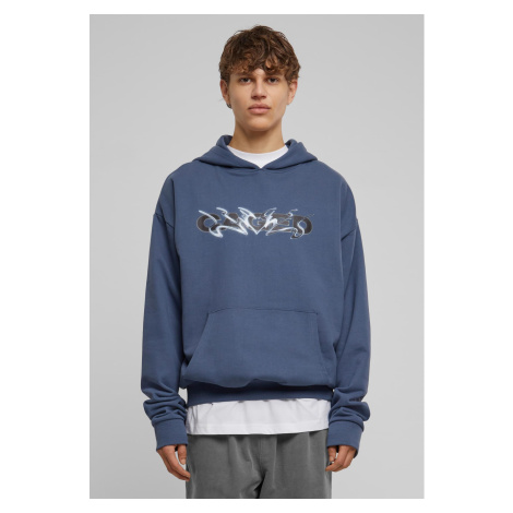 Men's sweatshirt Cagedchrome Ultra Heavy Oversize blue mister tee