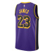 Jordan Dri-FIT Los Angeles Lakers LeBron James Statement Edition Swingman Jersey Field Purple - 