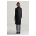 KABÁT GANT CLASSIC TAILORED WOOL COAT BLACK