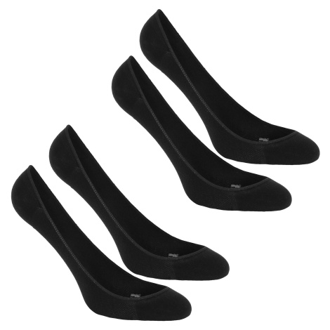Ponožky do balerín ws 140 na športovú chôdzu čierne (2 páry) NEWFEEL