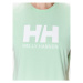 Helly Hansen Tričko Logo 34112 Zelená Regular Fit