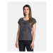 Women's cotton T-shirt KILPI ROANE-W Dark gray