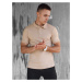 Men's Beige Dstreet Polo Shirt