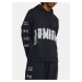 Under Armour Sweatshirt UA Essential Flc Nov Hood-BLK - Men's