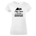 Dámske tričko pre turistky a cestovateľky s potlačou Hory