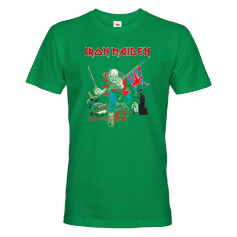Pánské tričko s potlačou Iron Maiden - parádne tričko s potlačou metalovej skupiny