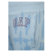 Modré chlapčenské tepláky batikované logo GAP