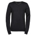 Tee Jays Pánsky merino sveter TJ6001 Black