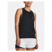 Čierne dámske športové tielko Under Armour Knockout Novelty Tank