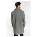 DreiMaster Klassik Prechodný kabát  sivá melírovaná