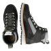 EKN Footwear Šnurovacie čižmy 'PINE'  sivá melírovaná / čierna