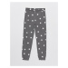 LC Waikiki Polka Dot Women's Jogger Pajama Bottom with Elastic Waist