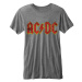 AC/DC tričko Classic Logo Šedá