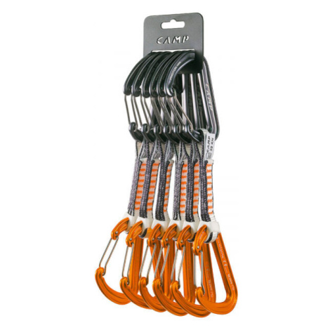 CAMP PHOTON WIRE EXPRESS KS DYNEEMA 11cm 6 PACK Expreskový set, oranžová, veľkosť