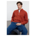 Trendyol Tile Oversize/Wide Cut Stand Collar Zippered Basic Sweatshirt