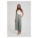 Women's summer trousers MOODO - olive