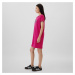 Šaty GAP Shortsleeve Logo Dress Bright Beet