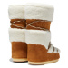 Dámske vysoké zimné topánky MOON BOOT Icon Shearling whisky off white