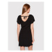 ONLY Úpletové šaty Leelo 15268705 Čierna Regular Fit