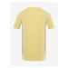 Žlté pánske tričko NAX Jurg