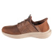 Hnedé pánske kožené tenisky Skechers Slip-Ins: Slade - Zachary 210828-CDB