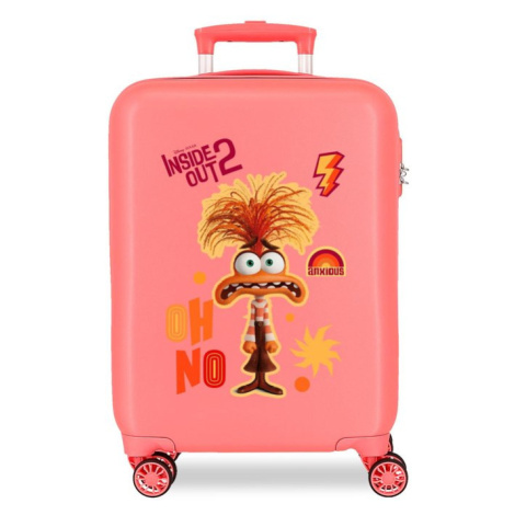 Disney Detský kabínový kufor V hlave 2 - 55 cm - koralová ružová - 34 L