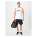 Nike Sportswear Tričko 'ICON SWOOSH'  čierna / biela