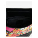 Ružovo-čierna dámska kvetovaná kabelka Desigual Mika Butan