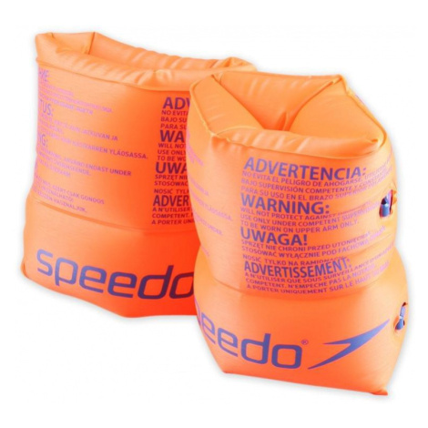 Speedo roll up armbands orange 2-12