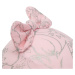 Dojčenská bavlnená čiapka s mašličkou New Baby NUNU ružová 74