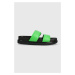 Kožené šľapky Vagabond Shoemakers ERIN dámske, zelená farba, 5332.701.55