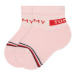 Tommy Hilfiger Súprava 3 párov vysokých detských ponožiek 701220278 Ružová