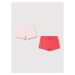 OVS Súprava 2 kusov športových šortiek 1496152 Ružová Regular Fit