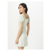 Dorothy Perkins Letné šaty  pastelovo zelená / biela
