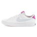 Dievčenská vychádzková obuv NIKE Court Legacy white gfootball grey cosmic fuchsia