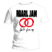 Pearl Jam tričko Don't Give Up Biela