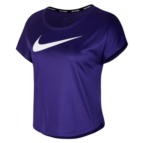 Nike Swoosh Run Top Purple Women's