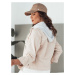 ASFA women's denim jacket light beige Dstreet