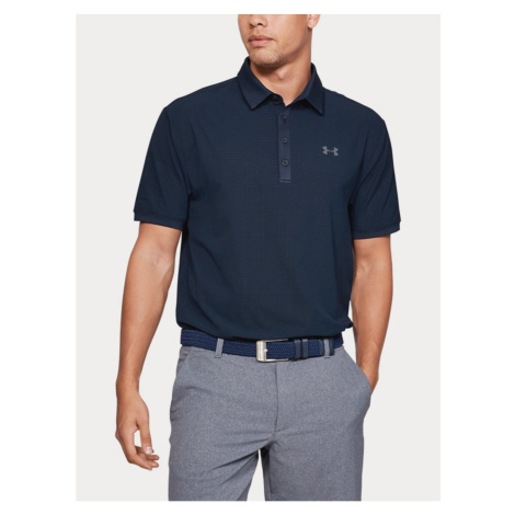 Under Armour T-Shirt Playoff Vented Polo-NVY - Men