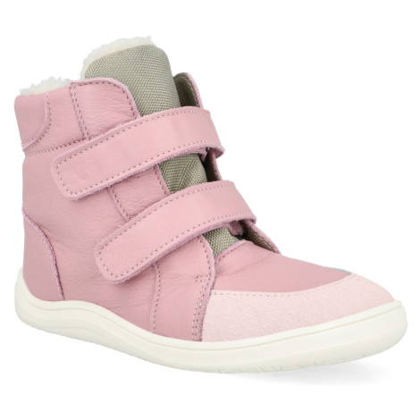 Barefoot zimná obuv s membránou Baby Bare - Febo Winter Candy Asfaltico