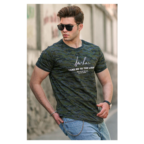 Madmext Camouflage Men's T-Shirts-3 4618