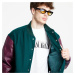 Bomber PLEASURES Fan Varsity Jacket Green