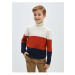 LC Waikiki Turtleneck Color Block Long Sleeve Boy's Knitwear Sweater