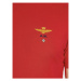 Aeronautica Militare Tričko 232TS1580J372 Červená Regular Fit