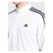 Adidas Mikina Essentials Warm-Up 3-Stripes H46102 Biela Regular Fit