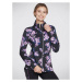 Skechers Bunda anorak Skechcloud Winter Bloom Jacket JA3 Čierna Regular Fit